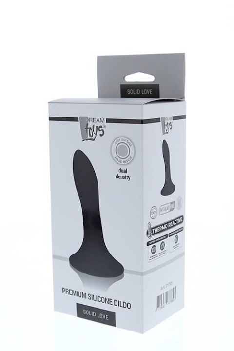 SOLID LOVE PREMIUM DILDO 5INCH BLACK Dream Toys SOLID LOVE PREMIUM DILDO 5INCH BLACK Dream Toys