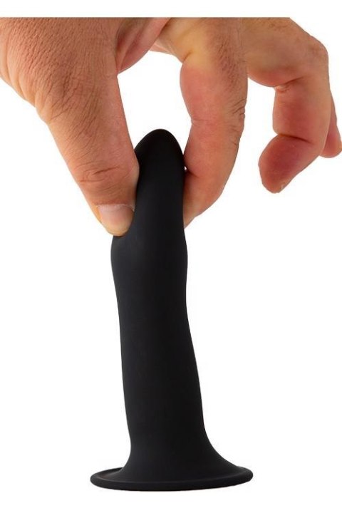 SOLID LOVE PREMIUM DILDO 5INCH BLACK Dream Toys SOLID LOVE PREMIUM DILDO 5INCH BLACK Dream Toys