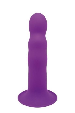 SOLID LOVE PREMIUM RIBBED DILDO PURPLE Dream Toys