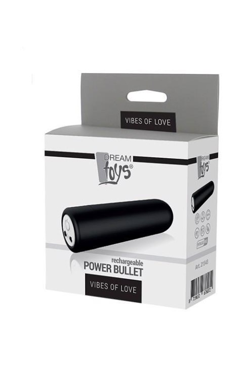 VIBES OF LOVE POWER BULLET BLACK Dream Toys VIBES OF LOVE POWER BULLET BLACK Dream Toys