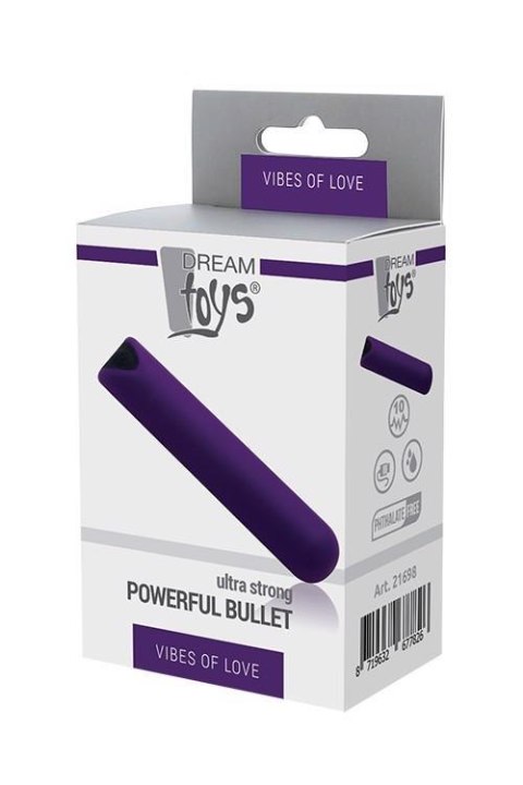 VIBES OF LOVE POWERFUL BULLET PURPLE Dream Toys VIBES OF LOVE POWERFUL BULLET PURPLE Dream Toys