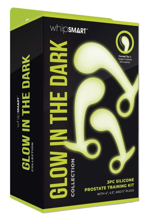 WHIPSMART 3 PCS GLOW IN THE DARK PROSTATE TRAINING KIT Whipsmart