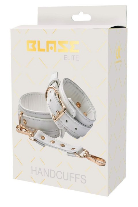 BLAZE ELITE HANDCUFF WHITE Dream Toys BLAZE ELITE HANDCUFF WHITE Dream Toys