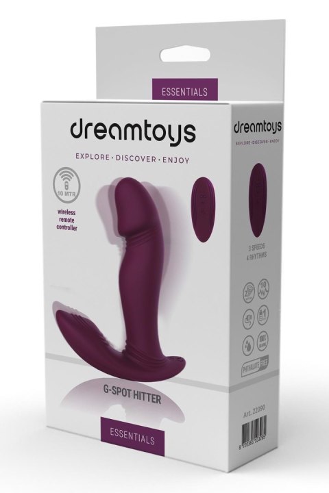 ESSENTIALS G-SPOT HITTER WITH REMOTE CONTROL Dream Toys ESSENTIALS G-SPOT HITTER WITH REMOTE CONTROL Dream Toys