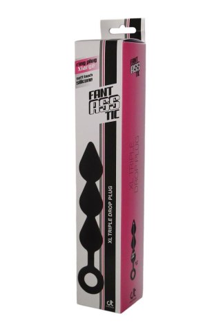 FANTASSTIC XL TRIPLE DROP PLUG BLACK Dream Toys