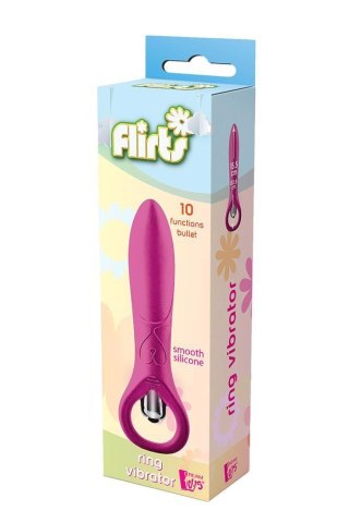 FLIRTS 10 FUNCTIONS RING VIBRATOR PINK Dream Toys