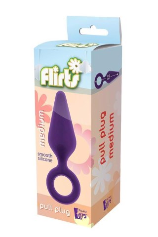 FLIRTS PULL PLUG MEDIUM PURPLE Dream Toys