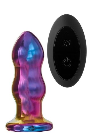 GLAMOUR GLASS REMOTE VIBE CURVED PLUG Dream Toys