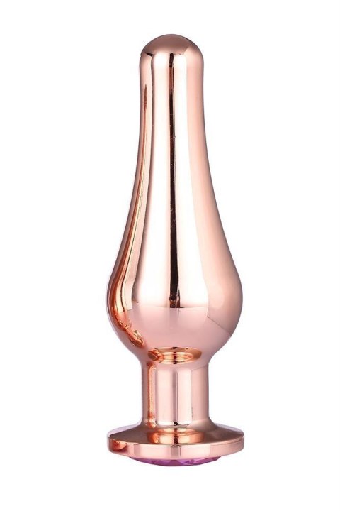 GLEAMING LOVE ROSE GOLD PLEASURE PLUG L Dream Toys GLEAMING LOVE ROSE GOLD PLEASURE PLUG L Dream Toys