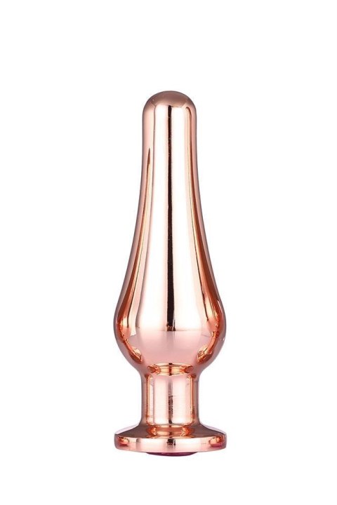 GLEAMING LOVE ROSE GOLD PLEASURE PLUG M Dream Toys GLEAMING LOVE ROSE GOLD PLEASURE PLUG M Dream Toys