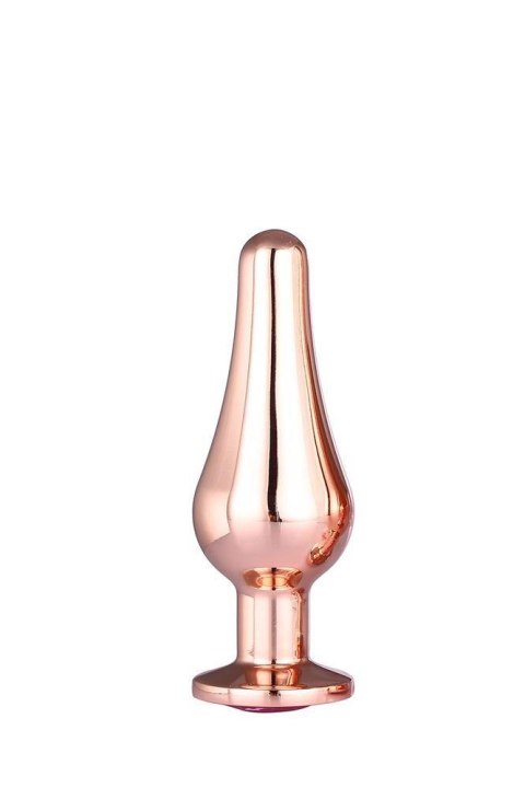 GLEAMING LOVE ROSE GOLD PLEASURE PLUG S Dream Toys GLEAMING LOVE ROSE GOLD PLEASURE PLUG S Dream Toys