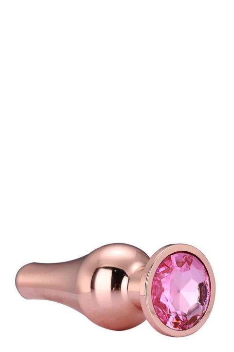 GLEAMING LOVE ROSE GOLD PLEASURE PLUG S Dream Toys GLEAMING LOVE ROSE GOLD PLEASURE PLUG S Dream Toys