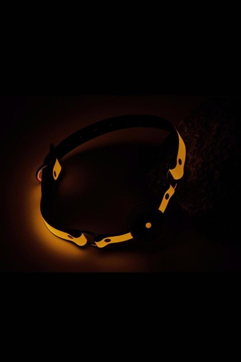 RADIANT BALL GAG GLOW IN THE DARK ORANGE Dream Toys
