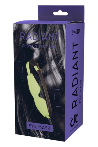 RADIANT EYE MASK GLOW IN THE DARK GREEN Dream Toys