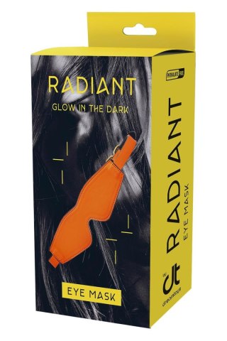 RADIANT EYE MASK GLOW IN THE DARK ORANGE Dream Toys