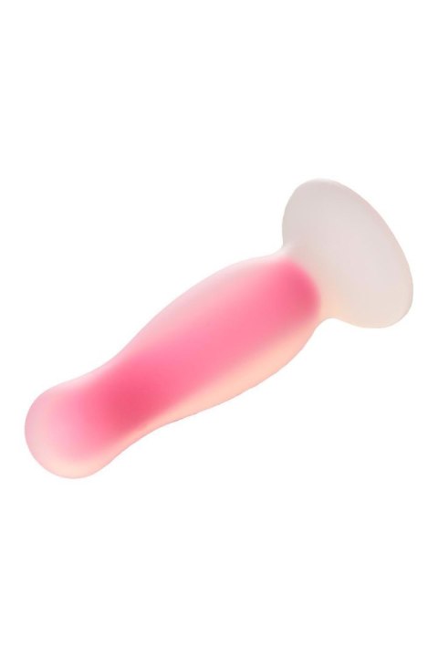 RADIANT SOFT SILICONE GLOW IN THE DARK PLUG LARGE PINK Dream Toys RADIANT SOFT SILICONE GLOW IN THE DARK PLUG LARGE PINK Dream Toys