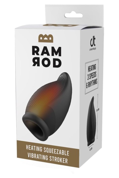 RAMROD HEATING SQUEEZABLE VIBRATING STROKER Dream Toys RAMROD HEATING SQUEEZABLE VIBRATING STROKER Dream Toys