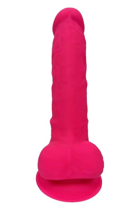 REAL LOVE DILDO WITH BALLS 7INCH FUCHSIA Dream Toys REAL LOVE DILDO WITH BALLS 7INCH FUCHSIA Dream Toys