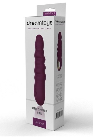 ESSENTIALS RIBBED POWER VIBE PURPLE Dream Toys