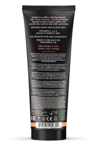 WICKED SENSUAL MASSAGE CREAM 120ML ORANGE BLOSSOM AND PATCHOULI SCENTED Wicked Sensual Care
