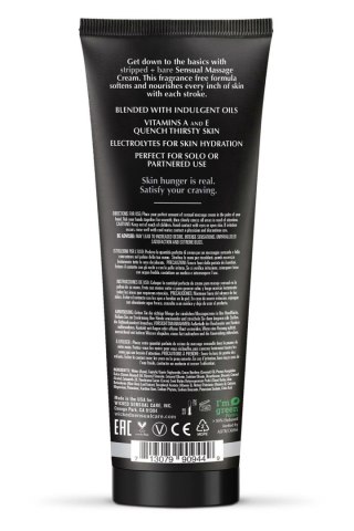 WICKED SENSUAL MASSAGE CREAM 120ML STRIPPED AND BARE UNSCENTED Wicked Sensual Care