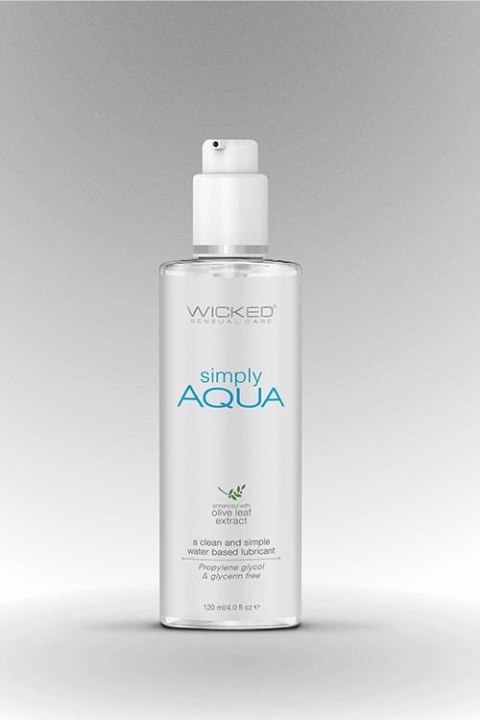 WICKED SIMPLY AQUA 120ML Wicked Sensual Care WICKED SIMPLY AQUA 120ML Wicked Sensual Care