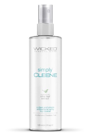WICKED SIMPLY CLEENE TOYCLEANER 120ML Wicked Sensual Care