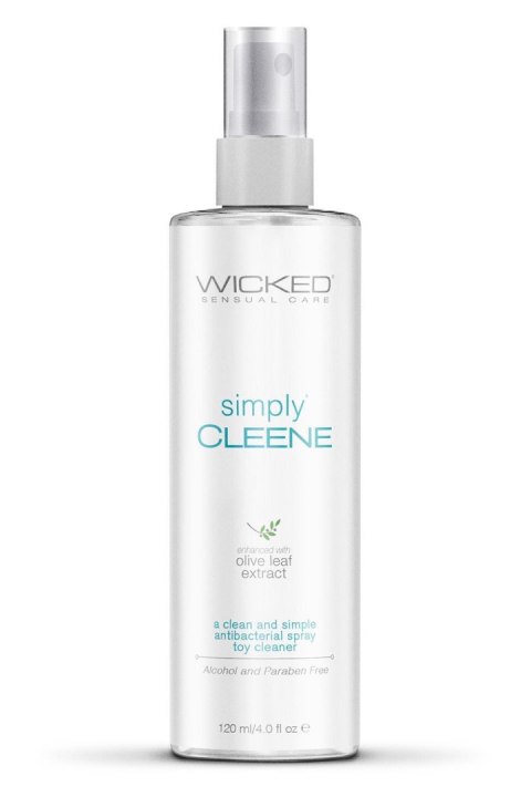 WICKED SIMPLY CLEENE TOYCLEANER 120ML Wicked Sensual Care WICKED SIMPLY CLEENE TOYCLEANER 120ML Wicked Sensual Care