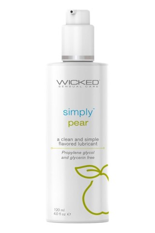WICKED SIMPLY LUBRICANT PEAR 120ML Wicked Sensual Care