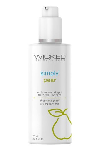 WICKED SIMPLY LUBRICANT PEAR 70ML Wicked Sensual Care