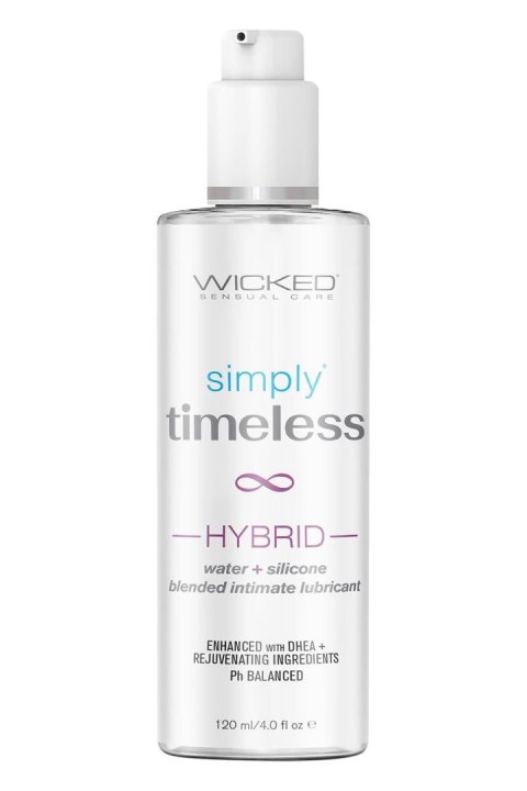 WICKED SIMPLY TIMELESS HYBRID LUBRICANT 120ML Wicked Sensual Care WICKED SIMPLY TIMELESS HYBRID LUBRICANT 120ML Wicked Sensual Care