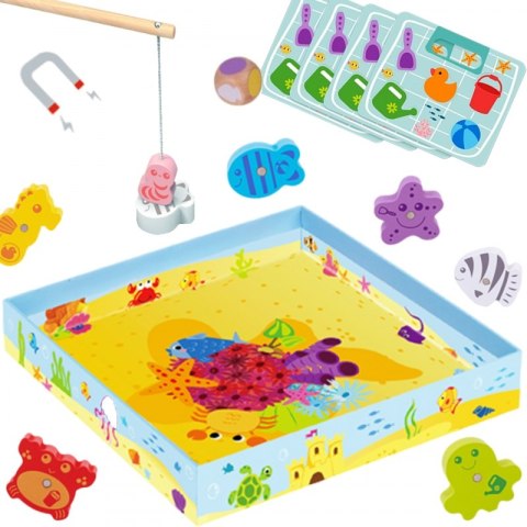 TOOKY TOY Gra Łowienie Rybek Gra Zręcznościowa Tooky Toy TOOKY TOY Gra Łowienie Rybek Gra Zręcznościowa Tooky Toy