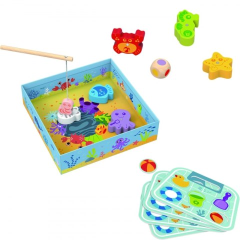 TOOKY TOY Gra Łowienie Rybek Gra Zręcznościowa Tooky Toy TOOKY TOY Gra Łowienie Rybek Gra Zręcznościowa Tooky Toy