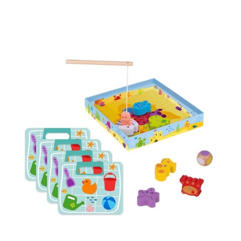 TOOKY TOY Gra Łowienie Rybek Gra Zręcznościowa Tooky Toy TOOKY TOY Gra Łowienie Rybek Gra Zręcznościowa Tooky Toy