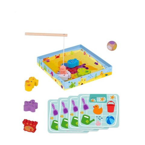 TOOKY TOY Gra Łowienie Rybek Gra Zręcznościowa Tooky Toy TOOKY TOY Gra Łowienie Rybek Gra Zręcznościowa Tooky Toy
