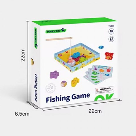 TOOKY TOY Gra Łowienie Rybek Gra Zręcznościowa Tooky Toy TOOKY TOY Gra Łowienie Rybek Gra Zręcznościowa Tooky Toy