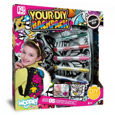 WOOPIE ART&FUN Zestaw Plastyczny dla Dziewczynki Torba do Malowania Woopie WOOPIE ART&FUN Zestaw Plastyczny dla Dziewczynki Torba do Malowania Woopie