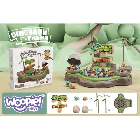 WOOPIE Gra Łowienie Dinozaurów Rybek 2 Wędki Woopie WOOPIE Gra Łowienie Dinozaurów Rybek 2 Wędki Woopie