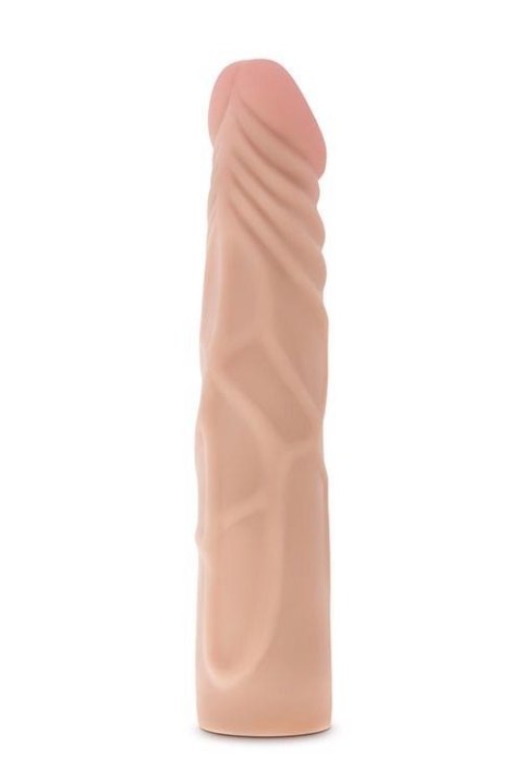 X5 PLUS 7.5INCH COCK WITH FLEXIBLE SPINE Blush