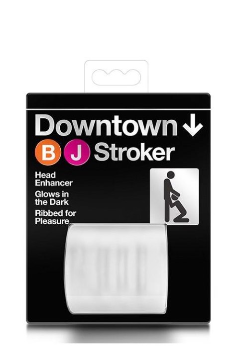 X5 MEN DOWNTOWN BJ STROKER CLEAR Blush X5 MEN DOWNTOWN BJ STROKER CLEAR Blush