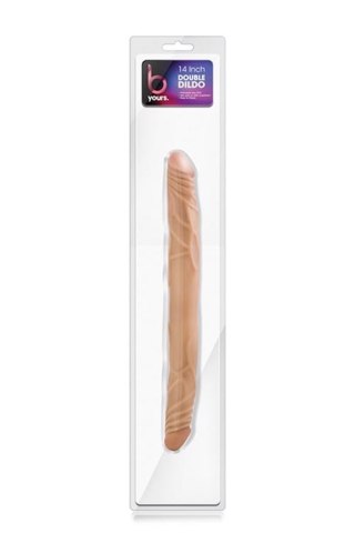 B YOURS 14INCH DOUBLE DILDO LATIN Blush