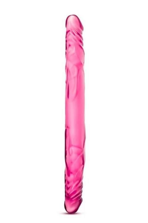 B YOURS 14INCH DOUBLE DILDO PINK Blush
