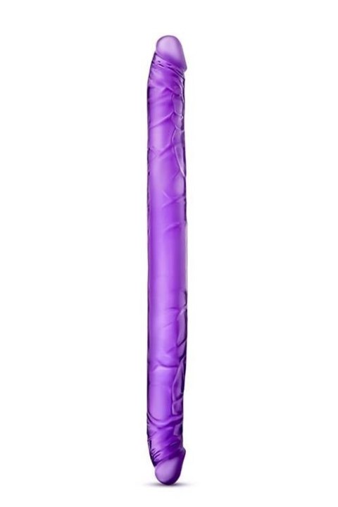 B YOURS 16INCH DOUBLE DILDO PURPLE Blush B YOURS 16INCH DOUBLE DILDO PURPLE Blush