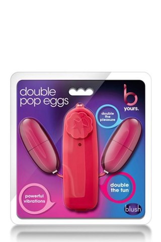 B YOURS DOUBLE POP EGGS CERISE Blush