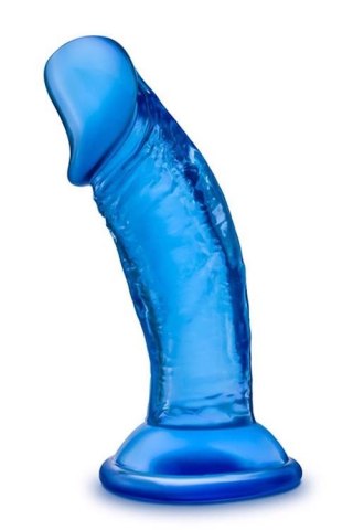 B YOURS SWEET N SMALL 4INCH DILDO BLUE Blush