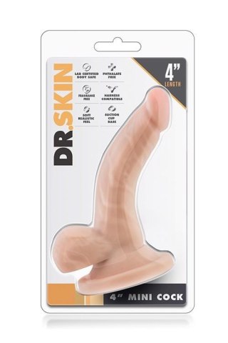 DR. SKIN 4 INCH MINI COCK FLESH Blush