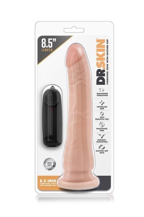 DR. SKIN 8.5INCH VIBR. REALISTIC DILDO Blush DR. SKIN 8.5INCH VIBR. REALISTIC DILDO Blush