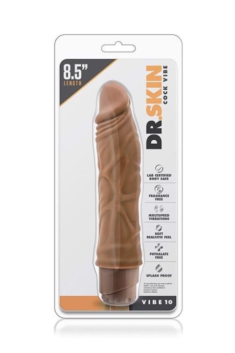 DR. SKIN COCK VIBE 10 8.5INCH COCK Blush DR. SKIN COCK VIBE 10 8.5INCH COCK Blush