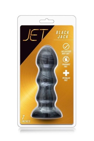 JET BLACK JACK CARBON METALLIC BLACK Blush
