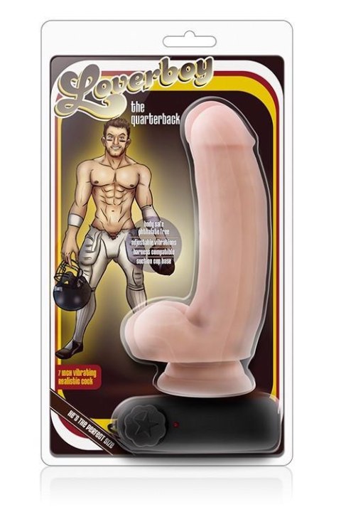 LOVERBOY THE QUARTERBACK 7INCH COCK Blush LOVERBOY THE QUARTERBACK 7INCH COCK Blush